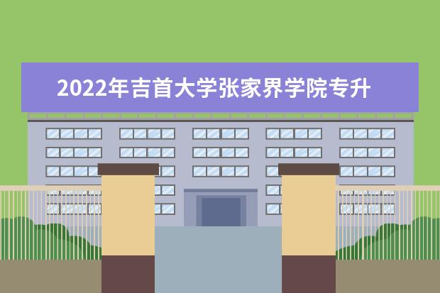 2022年吉首大学张家界学院专升本《中国舞蹈作品赏析》考试大纲一览