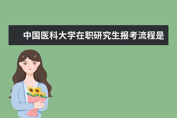 中国医科大学在职研究生报考流程是什么？