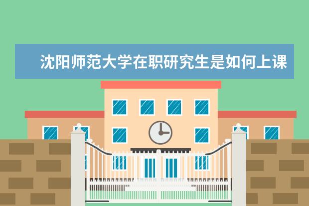 沈阳师范大学在职研究生是如何上课的?