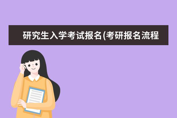 研究生入学考试报名(考研报名流程及注意事项) 医学研究生考试科目(医学考研需要做哪些准备)