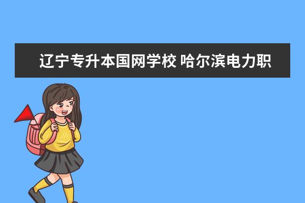 辽宁专升本国网学校 哈尔滨电力职业技术学院专升本专业有哪些?