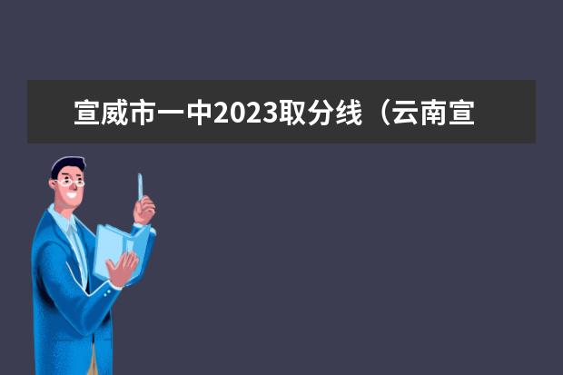 宣威市一中2023取分线（云南宣威七中今年录取分数线）