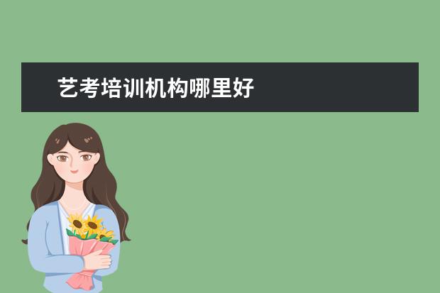 艺考培训机构哪里好