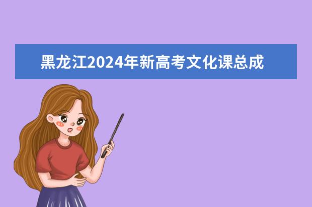 黑龙江2024年新高考文化课总成绩