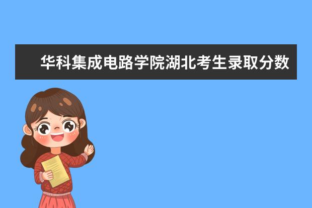 华科集成电路学院湖北考生录取分数线（杭州电子科技大学集成电路分数线）