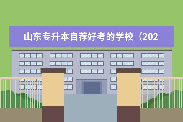 山东专升本自荐好考的学校（2024年山东专升本德州学院自荐考试实施方案）