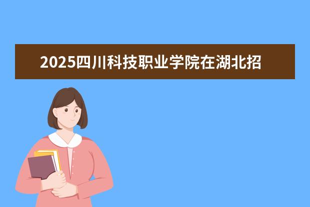 2025四川科技职业学院在湖北招生计划及专业参考（2026参考）