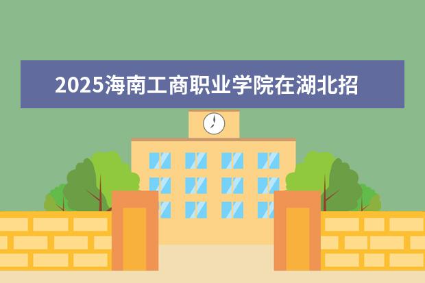 2025海南工商职业学院在湖北招生计划及专业参考（2026参考）
